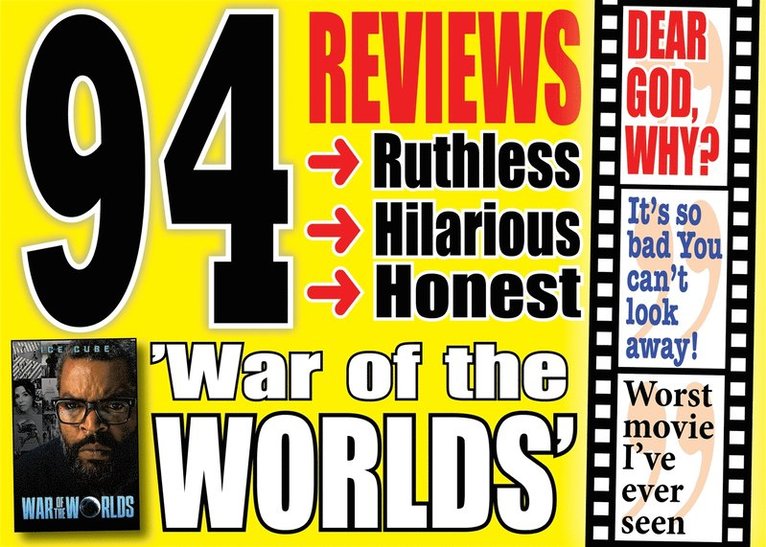 Mikael Jägerbrand, Bob the Berzerker - The 94 most hilarious (and brutal) reviews of the movie ”War of the Worlds”, E-bok