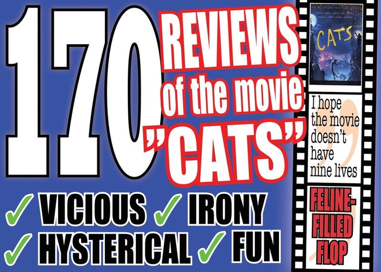 Mikael Jägerbrand, Bob the Berzerker - The 170 most vicious (and fun) reviews of the movie ”Cats”, E-bok