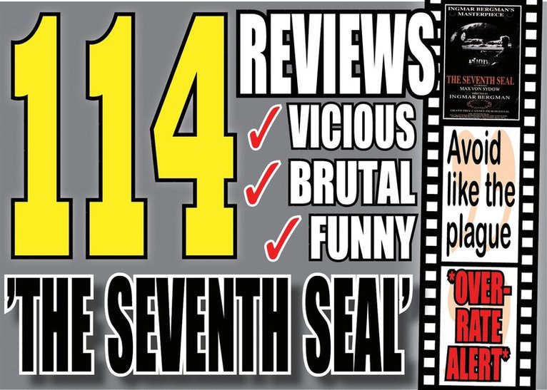 Mikael Jägerbrand, Bob the Berzerker - The 114 most fun (and brutal) reviews of the movie ”The Seventh Seal”, E-bok