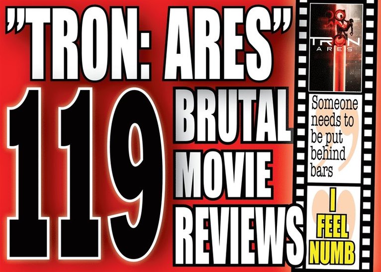 Mikael Jägerbrand, Bob the Berzerker - The 119 most vicious reviews of the movie ”Tron: Ares”, E-bok