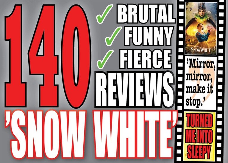 Bob the Berzerker, Mikael Jägerbrand - 140 brutal reviews of movie flop ”Snow White” – A compilation from the youtubers Critical Vikings, E-bok