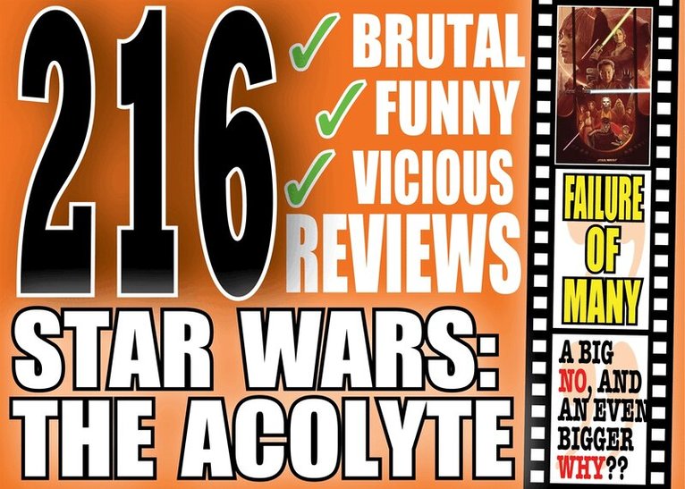 Mikael Jägerbrand, Bob the Berzerker - The 216 brutal reviews of ”Star Wars: The Acolyte”, E-bok