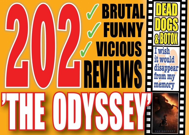 Mikael Jägerbrand, Bob the Berzerker - The 202 most vicious reviews of the movie ”The Odyssey”, E-bok. Tillgänglighet: Lägg i varukorg