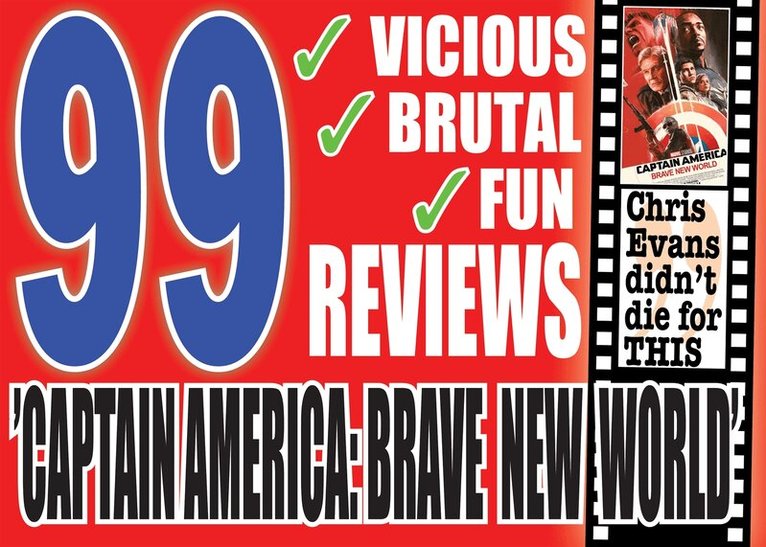 Mikael Jägerbrand, Bob the Berzerker - 99 Brutal Reviews of ”Captain America: Brave New World” – A compilation from the youtubers Critical Vikings, E-bok. Tillgänglighet: Lägg i varukorg