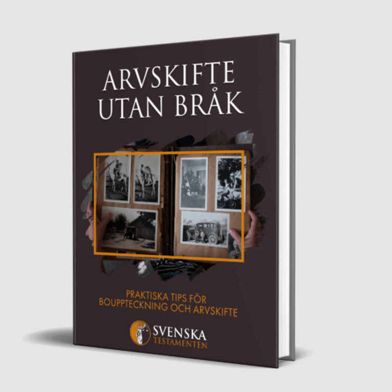 Arvskifte utan bråk : praktiska tips för bouppteckning och arvskifte, Häftad
