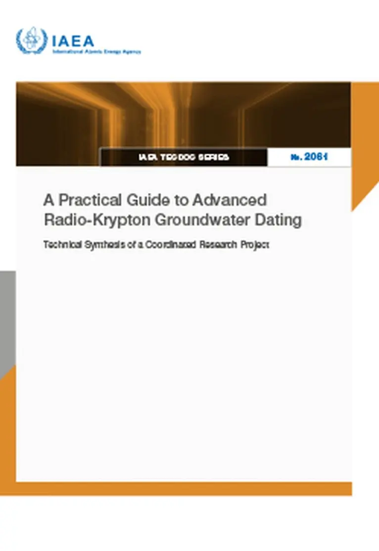 IAEA - Practical Guide to Advanced Radio-Krypton Groundwater Dating, Häftad. Tillgänglighet: Tillfälligt slut