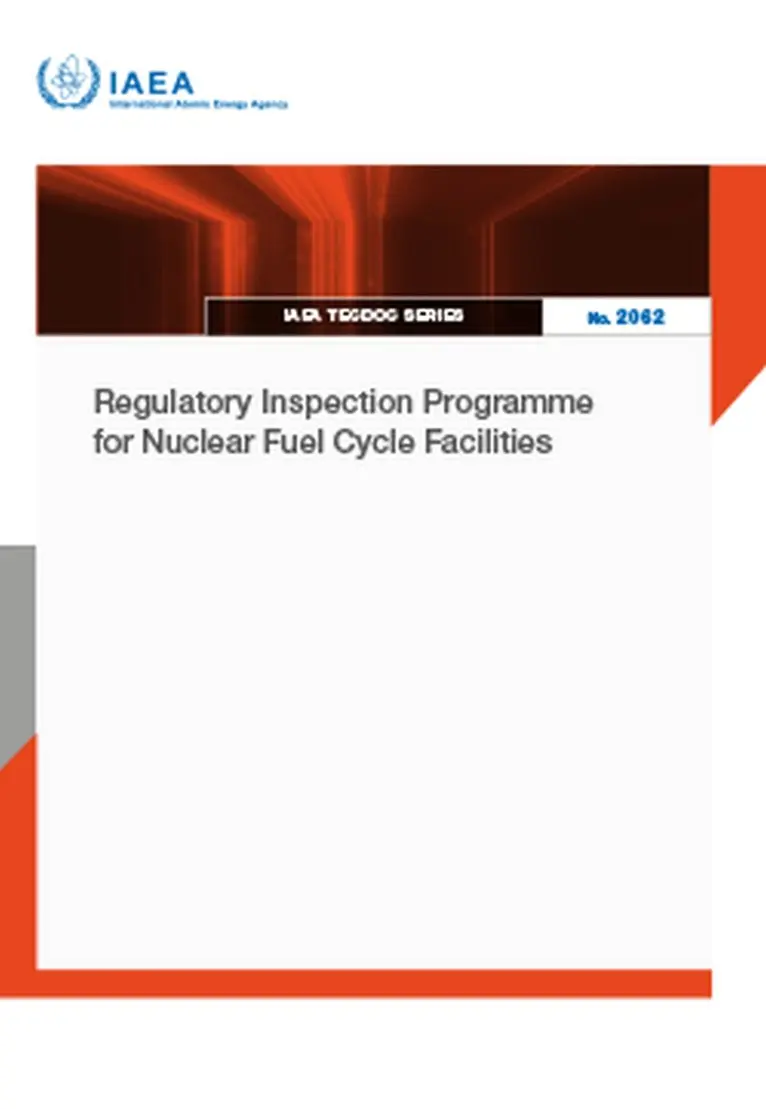 IAEA, International Atomic Energy Agency - Regulatory Inspection Programme for Nuclear Fuel Cycle Facilities, Häftad. Tillgänglighet: Tillfälligt slut
