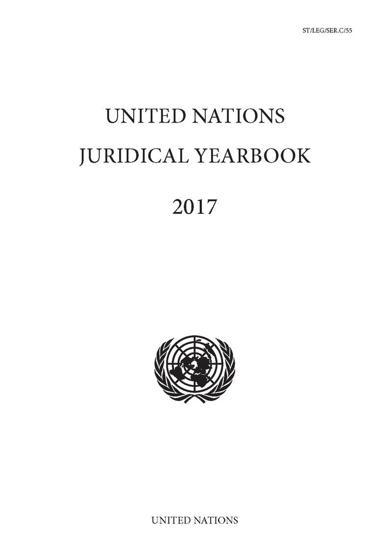 United Nations Office of Legal Affairs - United Nations Juridical Yearbook 2017, Häftad. Tillgänglighet: Lägg i varukorg