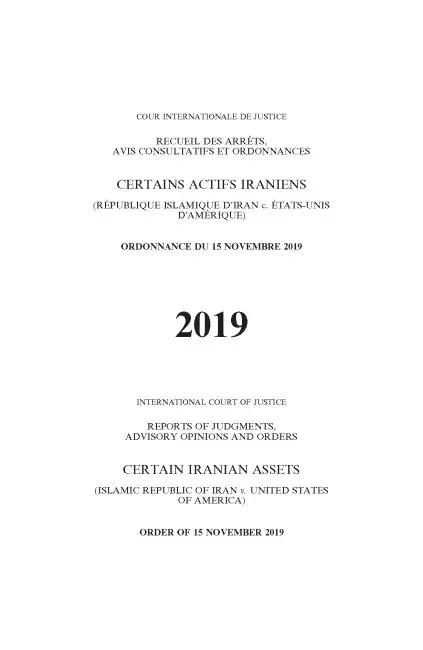 International Court of Justice, United Nations Publications - Reports of Judgments, Advisory Opinions and Orders 2019, Häftad. Tillgänglighet: Tillfälligt slut