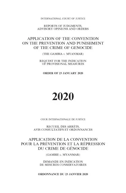 International Court of Justice, United Nations Publications - Reports of Judgments, Advisory Opinions and Orders 2020, Häftad. Tillgänglighet: Tillfälligt slut
