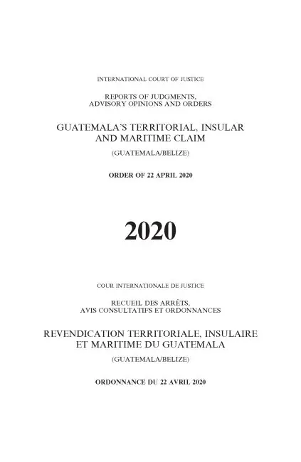 International Court of Justice, United Nations Publications - Reports of Judgments, Advisory Opinions and Orders 2020, Häftad. Tillgänglighet: Tillfälligt slut