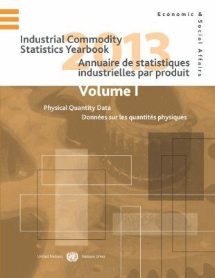 United Nations: Department of Economic and Social Affairs: Statistics Division - Industrial Commodity Statistics Yearbook 2013, Häftad. Tillgänglighet: Tillfälligt slut