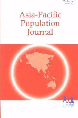 United Nations - Asia-Pacific Population Journal, 2011, Volume 26, Part 1, Häftad. Tillgänglighet: Tillfälligt slut