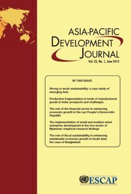 Economic and Social Commission for Asia and the Pacific, United Nations Publications - Asia-Pacific Development Journal, Volume 22, Number 1, June 2015, Häftad. Tillgänglighet: Tillfälligt slut