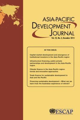 United Nations Economic and Social Commission for Asia and the Pacific, United Nations Publications - Asia-Pacific Development Journal, Volume 22, Number 2, December 2015, Häftad. Tillgänglighet: Tillfälligt slut