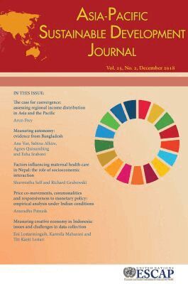 United Nations Economic and Social Commission for Asia and the Pacific, United Nations - Asia-Pacific Sustainable Development Journal 2018, Issue No. 2, Häftad. Tillgänglighet: Tillfälligt slut