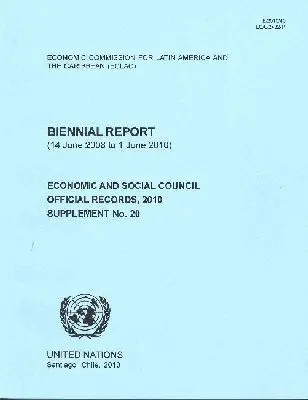 Economic Commission for Latin America and the Caribbean United Nations - Biennial Report (2008-2010) of the Economic Commission for Latin America and the Caribbean, Häftad. Tillgänglighet: Tillfälligt slut