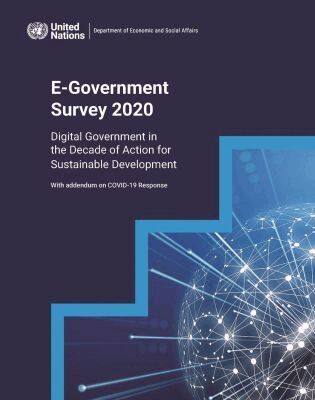 United Nations: Department of Economic and Social Affairs, United Nations Publications - United Nations E-Government Survey 2020, Häftad. Tillgänglighet: Tillfälligt slut