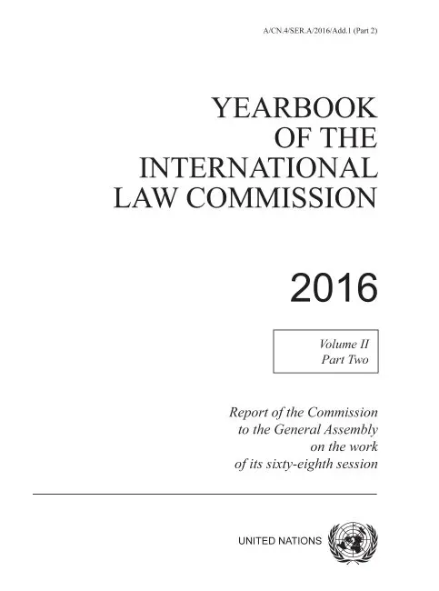 International Law Commission, United Nations Publications - Yearbook of the International Law Commission 2016, Part 2, Häftad. Tillgänglighet: Tillfälligt slut