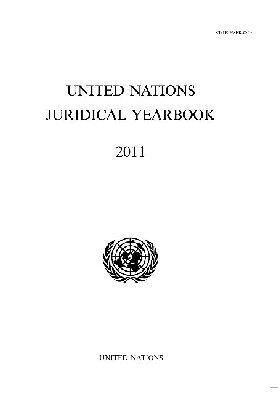 United Nations - United Nations Juridical Yearbook, Häftad. Tillgänglighet: Tillfälligt slut