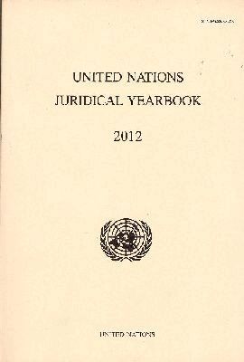 Office of Legal Affairs - United Nations Juridical Yearbook 2012, Häftad. Tillgänglighet: Tillfälligt slut