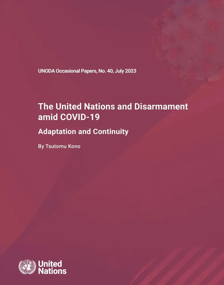Tsutomu Kono, United Nations: Office for Disarmament Affairs, United Nations - United Nations and disarmament amid COVID-19, Häftad. Tillgänglighet: Lägg i varukorg