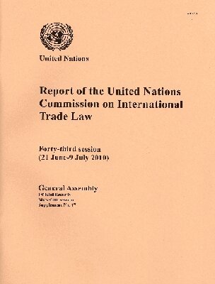 United Nations - Report of the United Nations Commission on International Trade Law, Häftad. Tillgänglighet: Tillfälligt slut