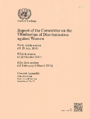 United Nations - Report of the Committee on the Elimination of Discrimination Against Women, Häftad. Tillgänglighet: Tillfälligt slut