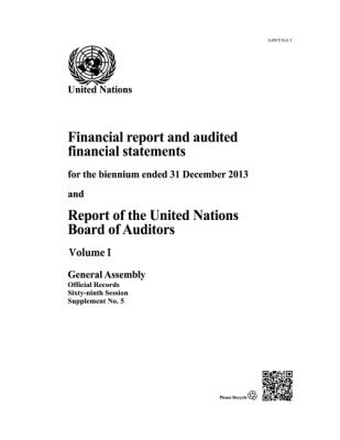 United Nations Department of General Assembly Affairs and Conference Services, United Nations Publications - Financial Report and Audited Financial Statements for the Biennium Ended 31 December 2013 and Report of the Board of Auditors, Häftad. Tillgänglighet: Tillfälligt slut