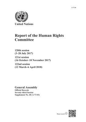 United Nations Office of the High Commissioner for Human Rights, United Nations Publications - Report of the Human Rights Committee, Häftad. Tillgänglighet: Tillfälligt slut