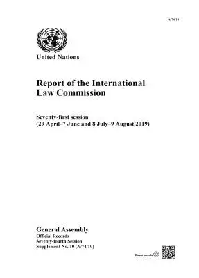 United Nations Department for General Assembly and Conference Management, United Nations - Report of the International Law Commission, Häftad. Tillgänglighet: Tillfälligt slut