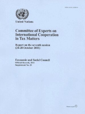 United Nations - Committee of Experts on International Cooperation in Tax Matters, Häftad. Tillgänglighet: Tillfälligt slut
