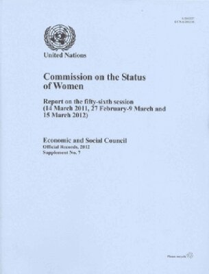 United Nations - Report of the Commission on the Status of Women, Häftad. Tillgänglighet: Tillfälligt slut