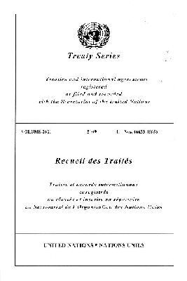 Office of Legal Affairs - Treaty Series 2621, Häftad. Tillgänglighet: Tillfälligt slut
