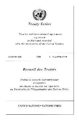 Office of Legal Affairs - Treaty Series 2624, Häftad. Tillgänglighet: Tillfälligt slut