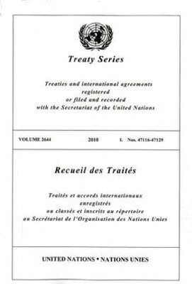 Office of Legal Affairs - Treaty Series 2644, Häftad. Tillgänglighet: Tillfälligt slut