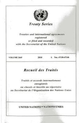 Office of Legal Affairs - Treaty Series 2645, Häftad. Tillgänglighet: Tillfälligt slut
