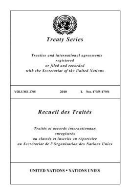 Office of Legal Affairs United Nations - Treaty Series 2705, Häftad. Tillgänglighet: Tillfälligt slut