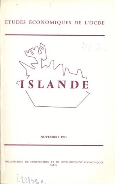 OECD - Etudes economiques de l'OCDE : Islande 1961, E-bok