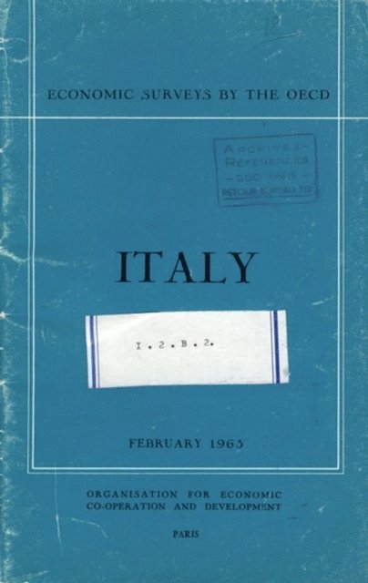 OECD - OECD Economic Surveys: Italy 1963, E-bok
