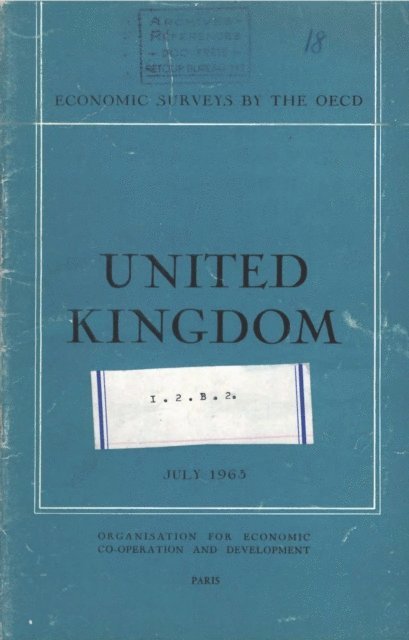 OECD - OECD Economic Surveys: United Kingdom 1963, E-bok