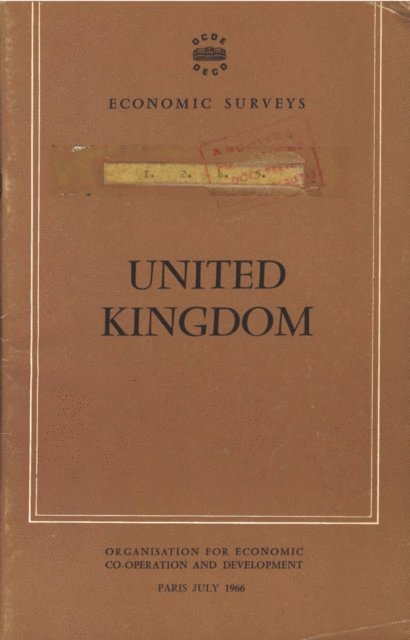 OECD - OECD Economic Surveys: United Kingdom 1966, E-bok