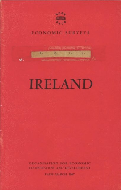 OECD - OECD Economic Surveys: Ireland 1967, E-bok
