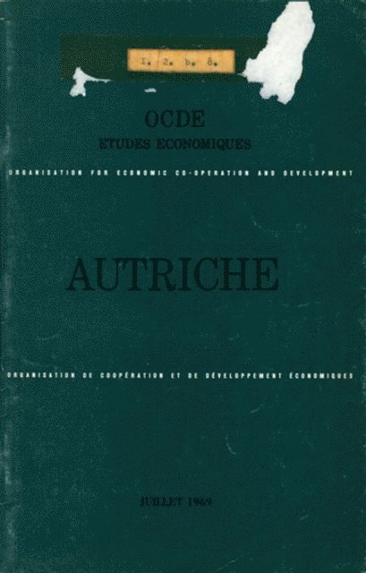OECD - Etudes economiques de l'OCDE : Autriche 1969, E-bok