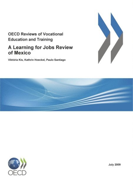Paulo Santiago, Kathrin Hoeckel, Viktoria Kis - OECD Reviews of Vocational Education and Training: A Learning for Jobs Review of Mexico 2009, E-bok