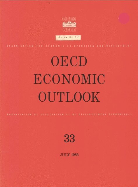 OECD - OECD Economic Outlook, Volume 1983 Issue 1, E-bok