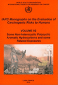 Some Non-Heterocyclic Polycyclic Aromatic Hydrocarbons and Some Related Exposures: v. 92