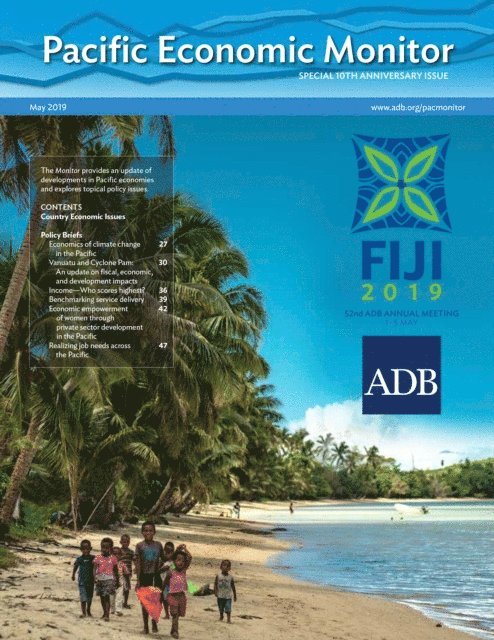 Asian Development Bank - Pacific Economic Monitor May 2019, E-bok