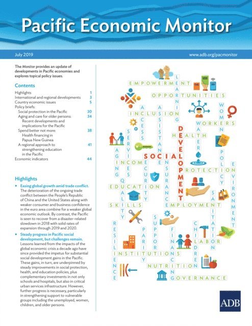 Asian Development Bank - Pacific Economic Monitor July 2019, E-bok