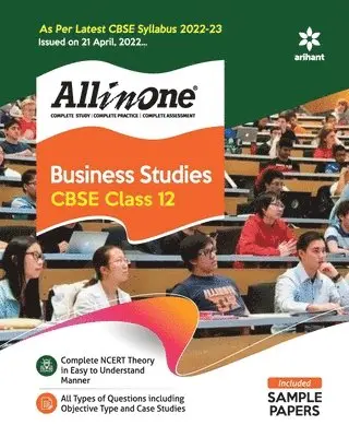 Chandni Sahni, Akanksha Sharma - Cbse All in One Business Studies Class 12 2022-23 (as Per Latest Cbse Syllabus Issued on 21 April 2022), Häftad. Tillgänglighet: Lägg i varukorg